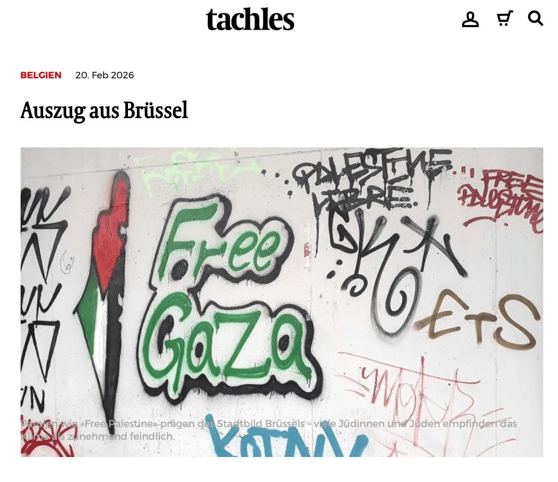 Tachles (Switzerland) - Extract of Brussels