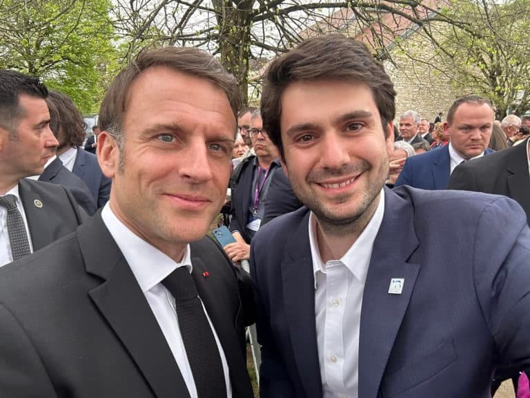 Meeting with the President of the French Republic, Emmanuel Macron